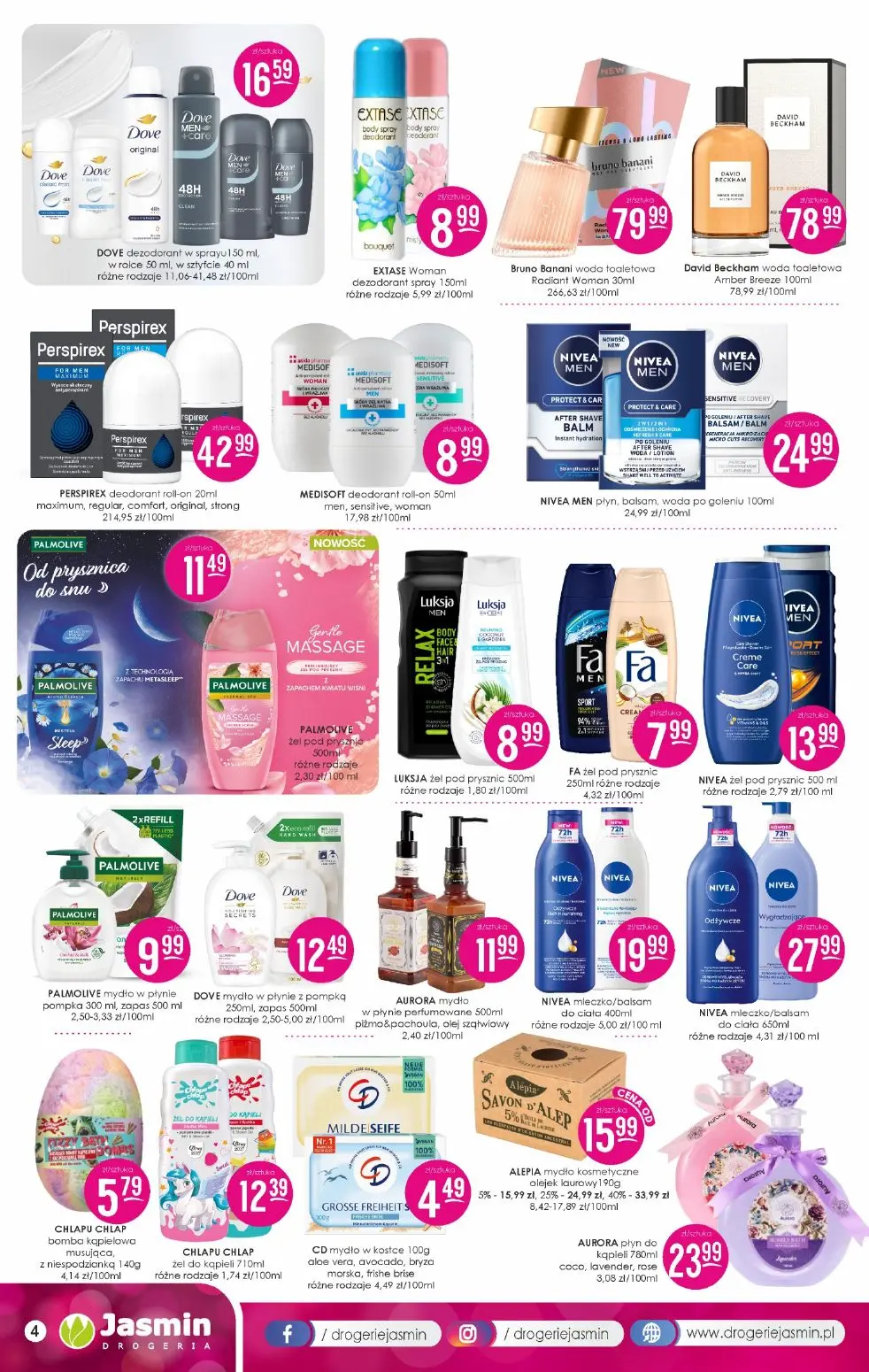 gazetka promocyjna DROGERIE JASMIN Super okazje! - Strona 4