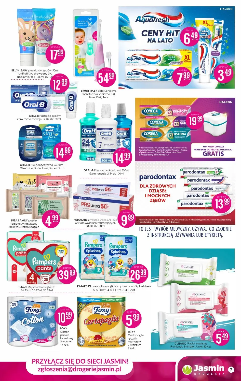 gazetka promocyjna DROGERIE JASMIN Super okazje! - Strona 7