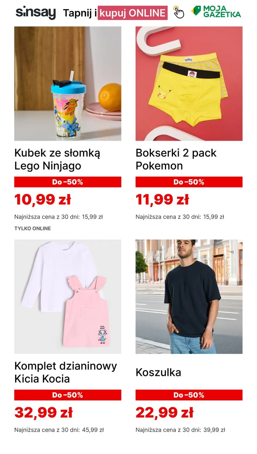 gazetka promocyjna Sinsay II tura do –50% - Strona 6