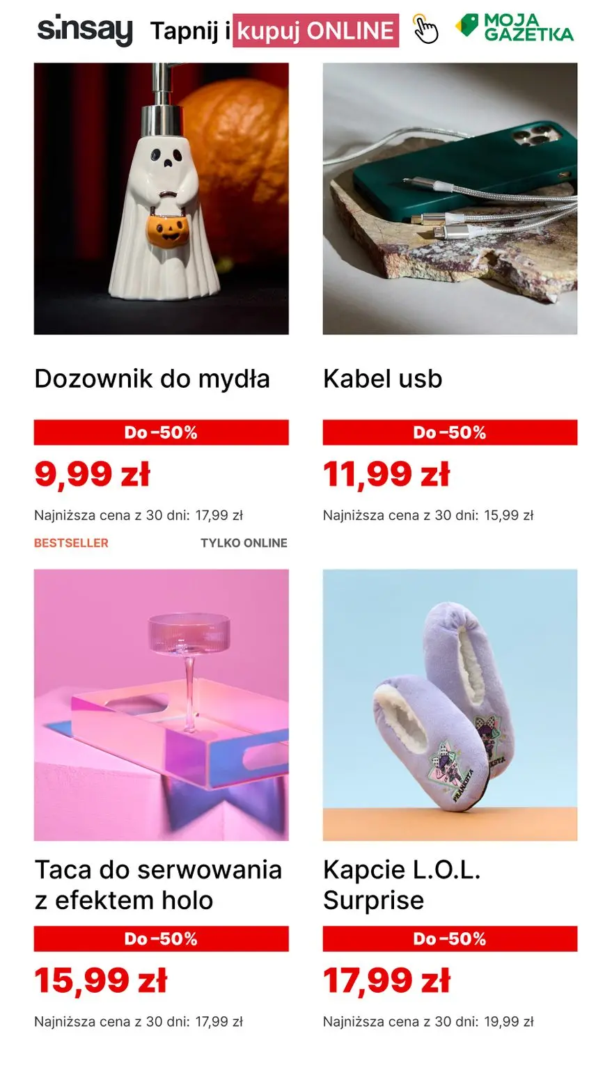 gazetka promocyjna Sinsay II tura do –50% - Strona 7