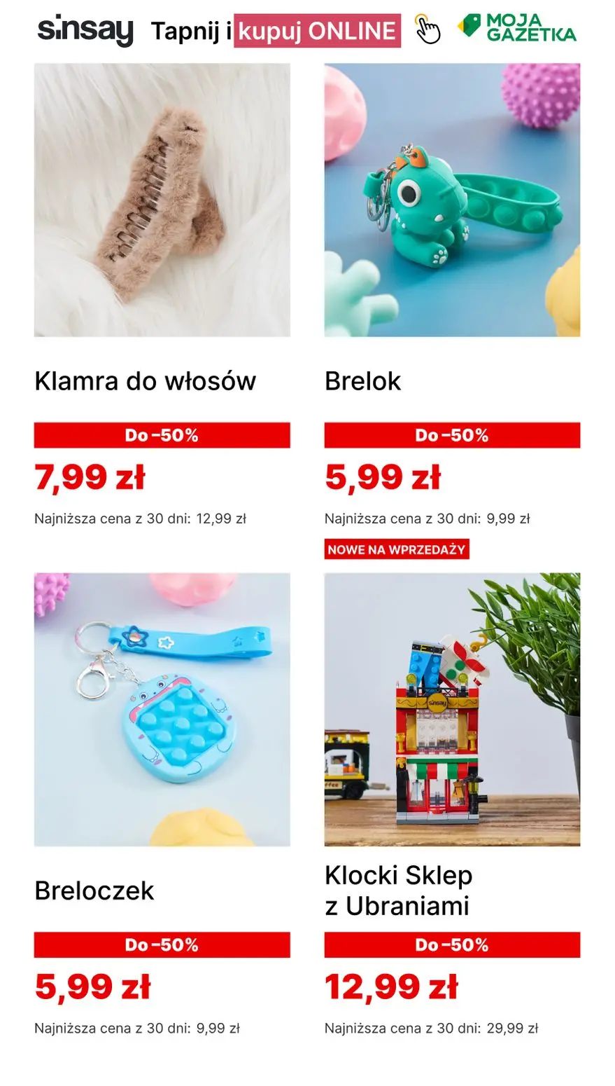 gazetka promocyjna Sinsay II tura do –50% - Strona 8