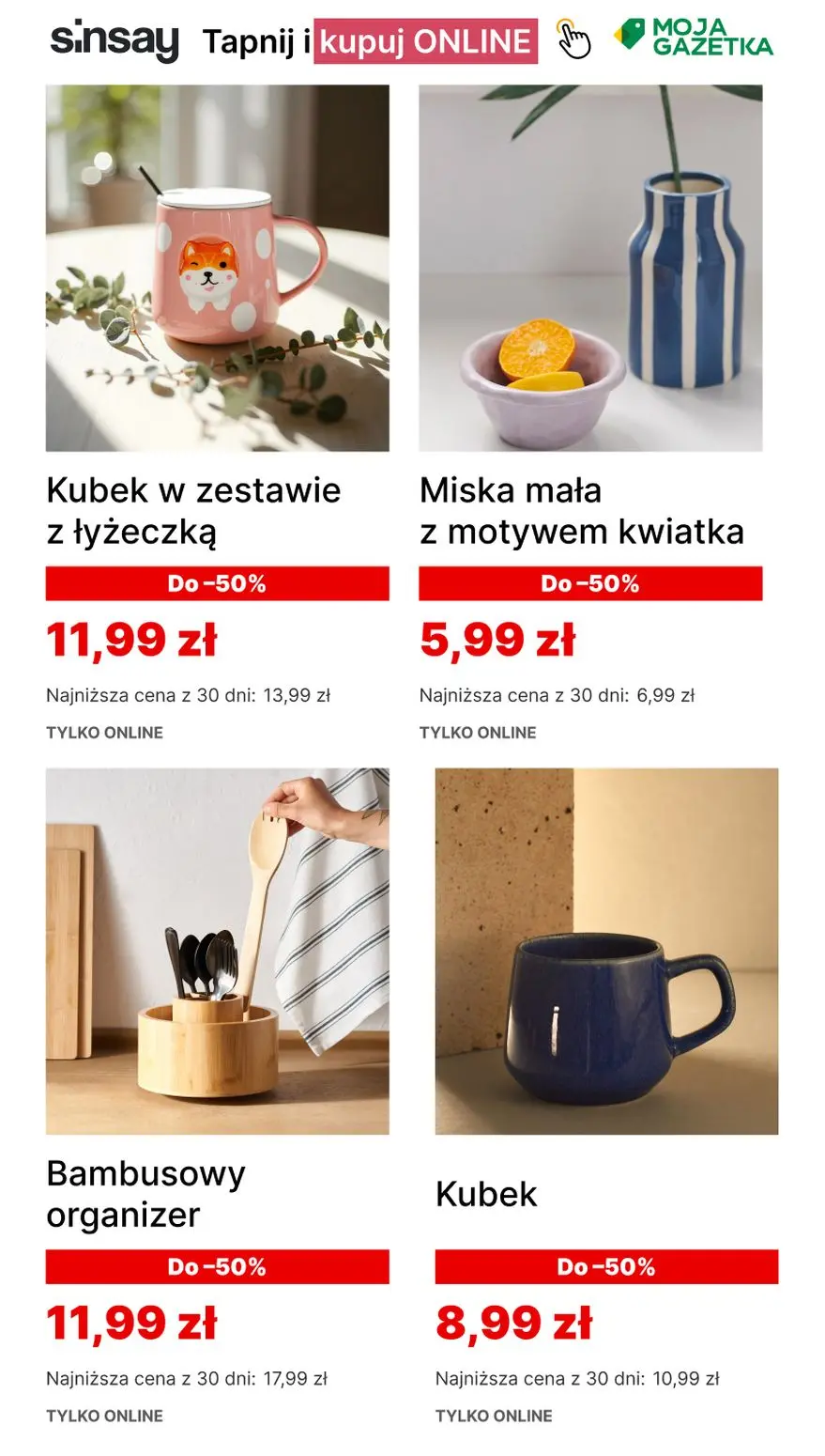 gazetka promocyjna Sinsay II tura do –50% - Strona 13