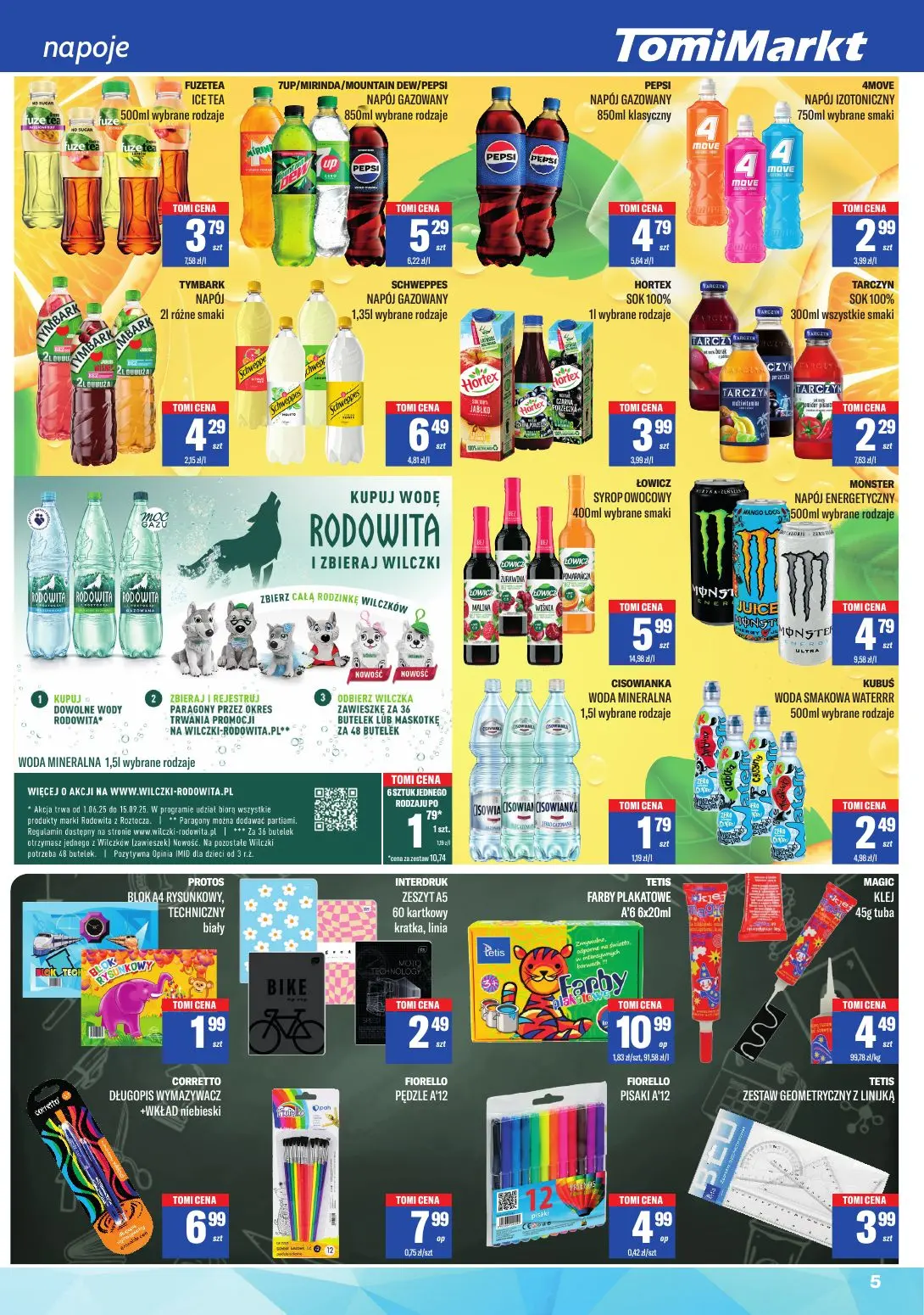gazetka promocyjna Tomi Markt Twój sklep na co dzień - Strona 5