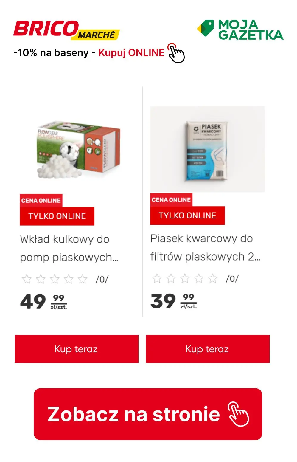 gazetka promocyjna BRICOMARCHE Gorący RABAT na baseny i plener! - Strona 5
