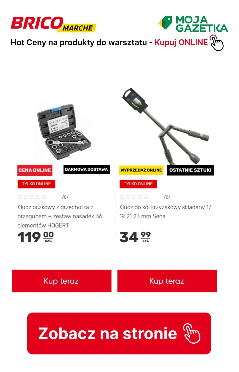 gazetka promocyjna BRICOMARCHE Akumulatory- HOT ceny online! - Strona 8