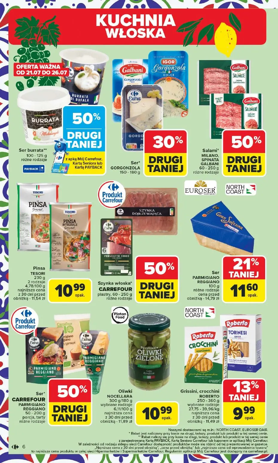 gazetka promocyjna Carrefour Market Kuchnia śródziemnomorska  - Strona 6