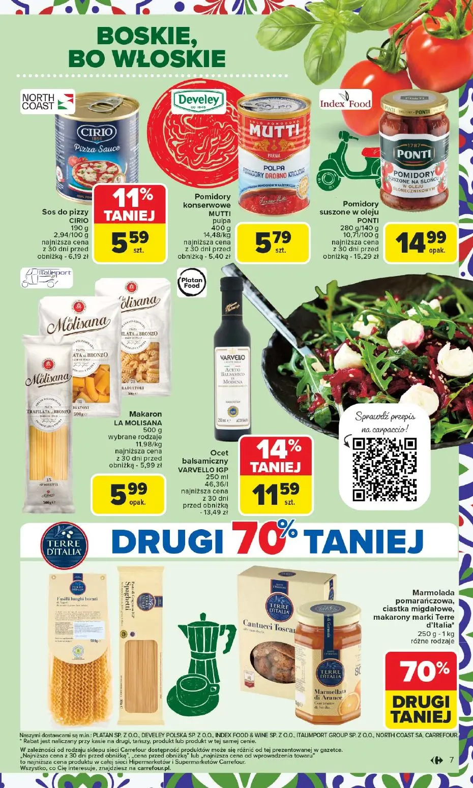 gazetka promocyjna Carrefour Market Kuchnia śródziemnomorska  - Strona 7
