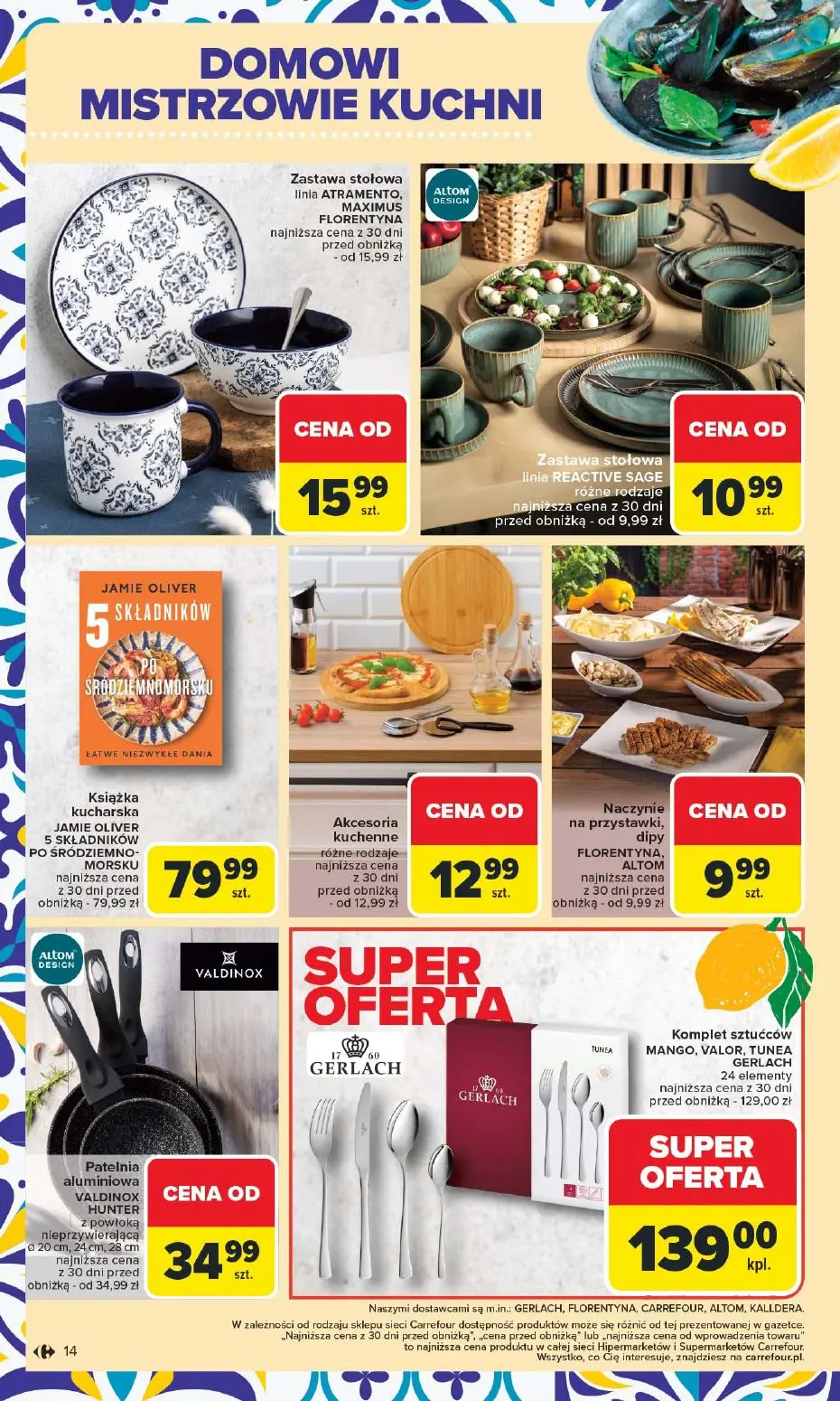 gazetka promocyjna Carrefour Market Kuchnia śródziemnomorska  - Strona 14