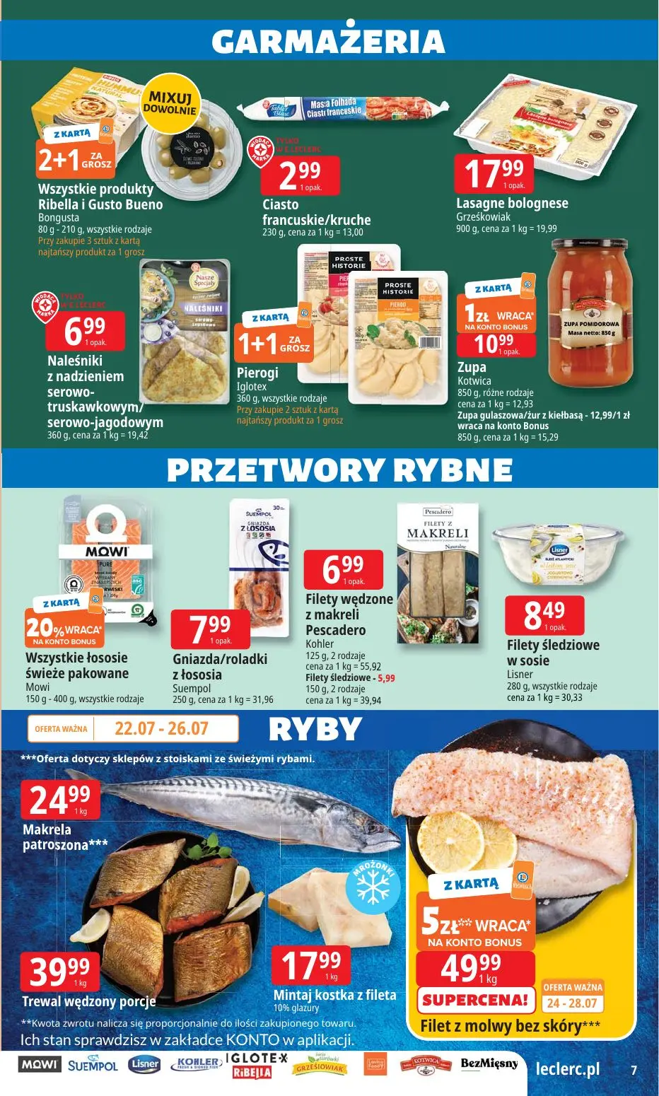 gazetka promocyjna E.Leclerc Wybór w dobrej cenie - oferta rozszerzona - Strona 7