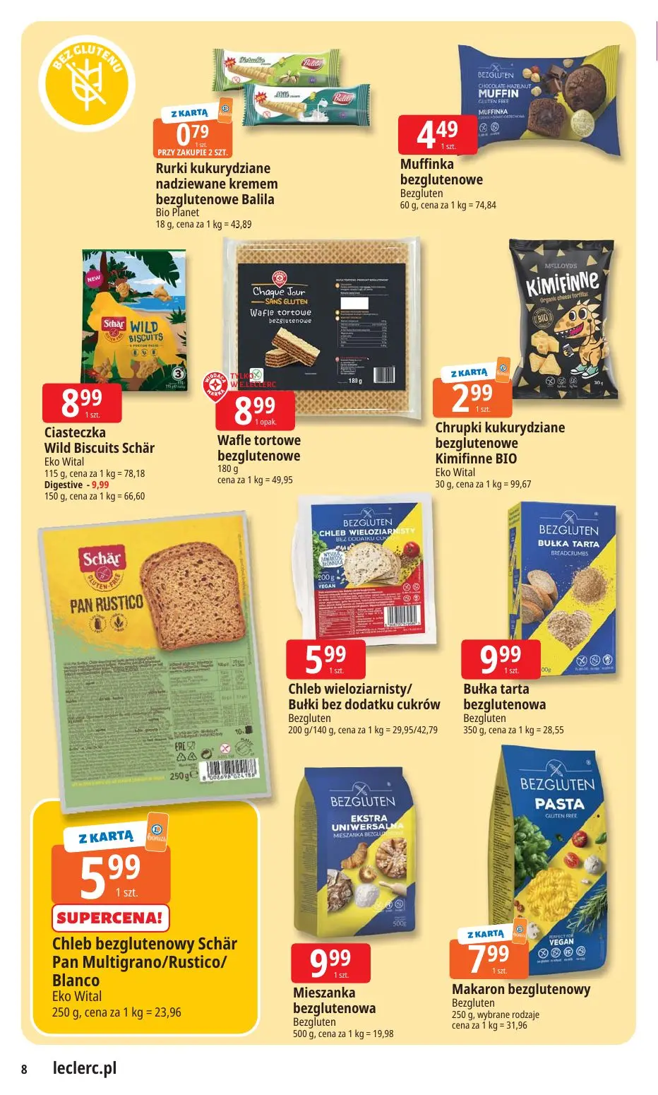 gazetka promocyjna E.Leclerc Wybór w dobrej cenie - oferta rozszerzona - Strona 8