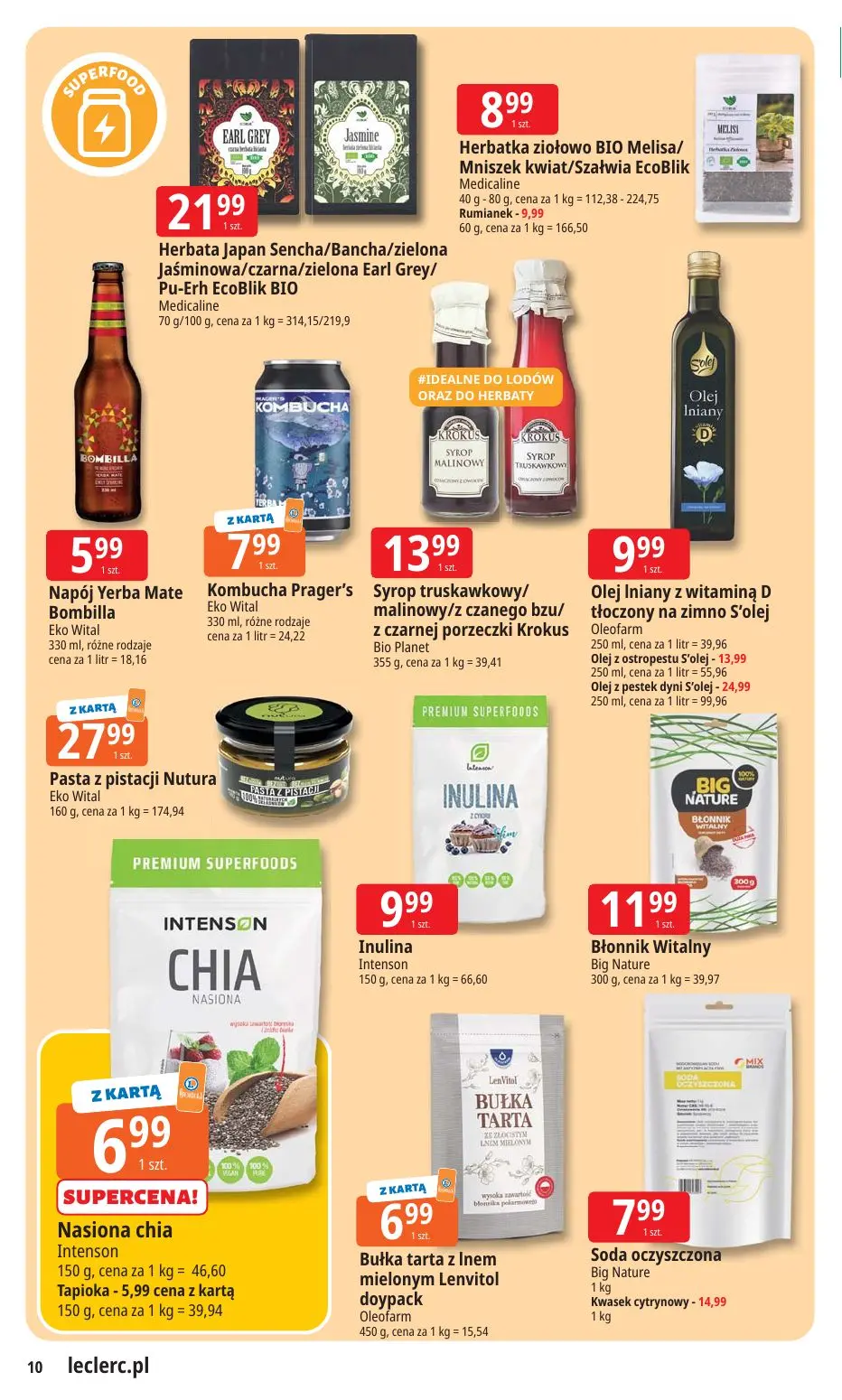 gazetka promocyjna E.Leclerc Wybór w dobrej cenie - oferta rozszerzona - Strona 10