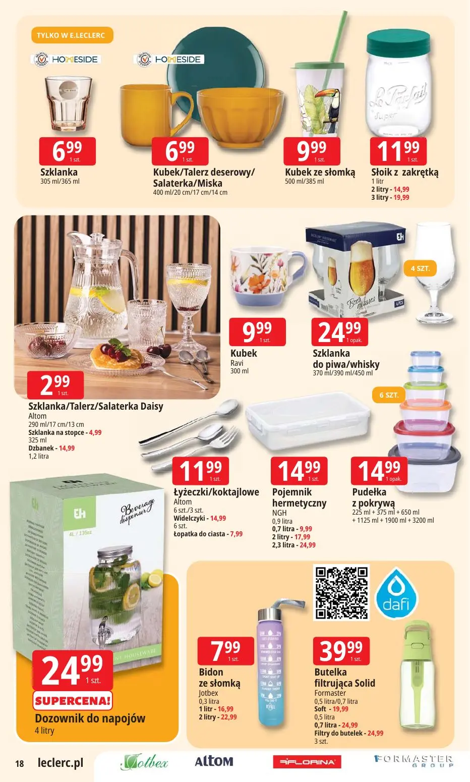 gazetka promocyjna E.Leclerc Wybór w dobrej cenie - oferta rozszerzona - Strona 18