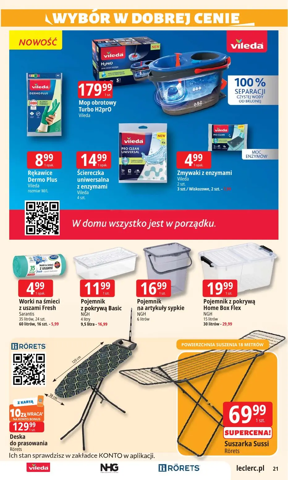 gazetka promocyjna E.Leclerc Wybór w dobrej cenie - oferta rozszerzona - Strona 21
