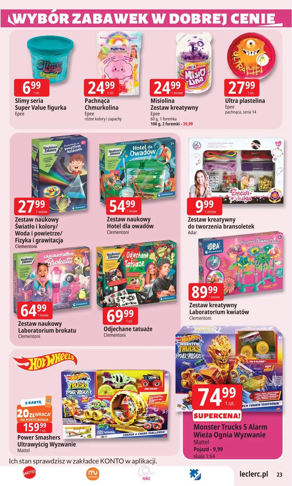 gazetka promocyjna E.Leclerc Wybór w dobrej cenie - oferta rozszerzona - Strona 23