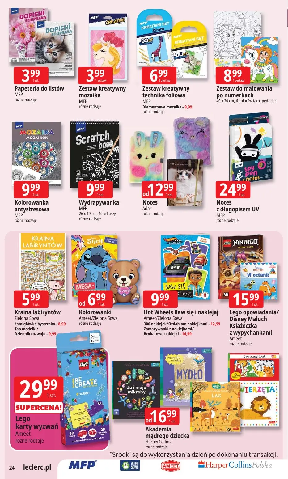 gazetka promocyjna E.Leclerc Wybór w dobrej cenie - oferta rozszerzona - Strona 24