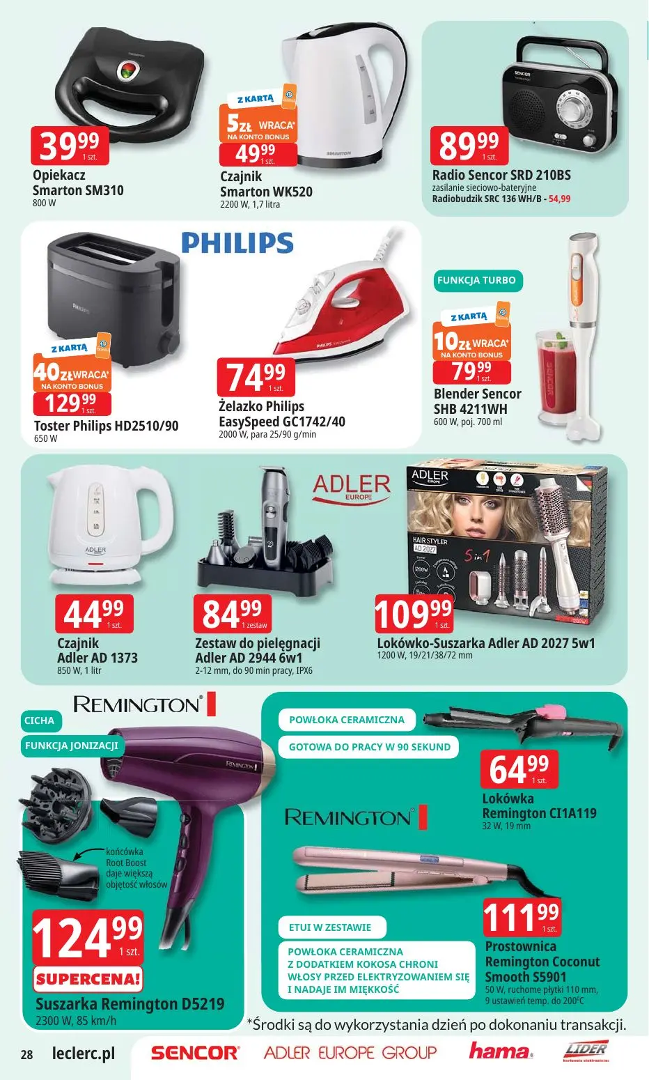 gazetka promocyjna E.Leclerc Wybór w dobrej cenie - oferta rozszerzona - Strona 28