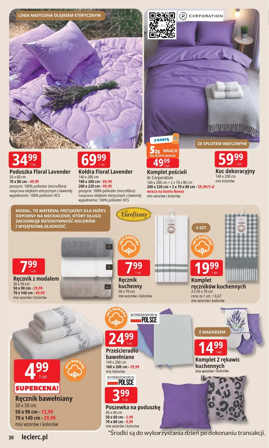 gazetka promocyjna E.Leclerc Wybór w dobrej cenie - oferta rozszerzona - Strona 30