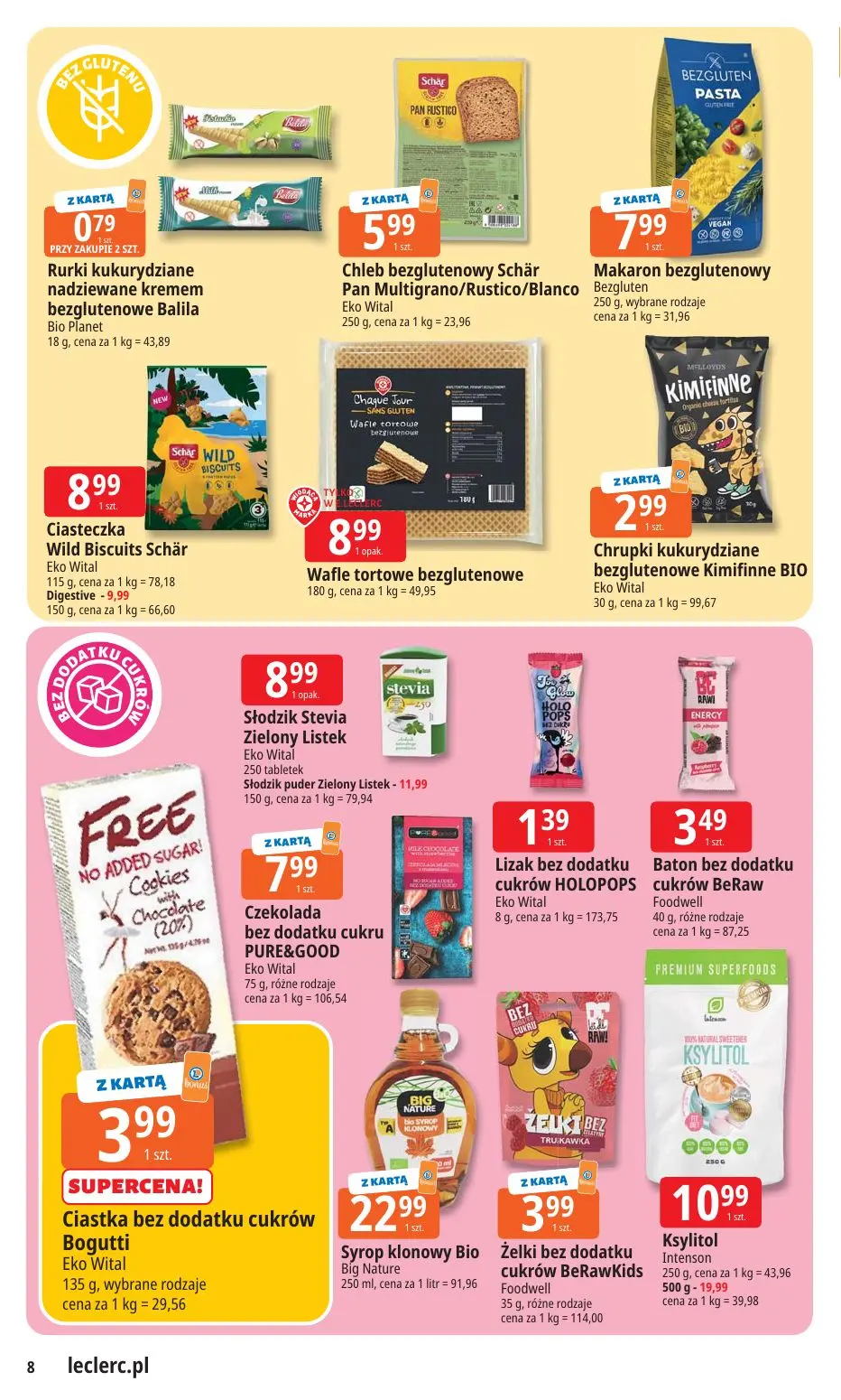 gazetka promocyjna E.Leclerc Wybór w dobrej cenie - Strona 8