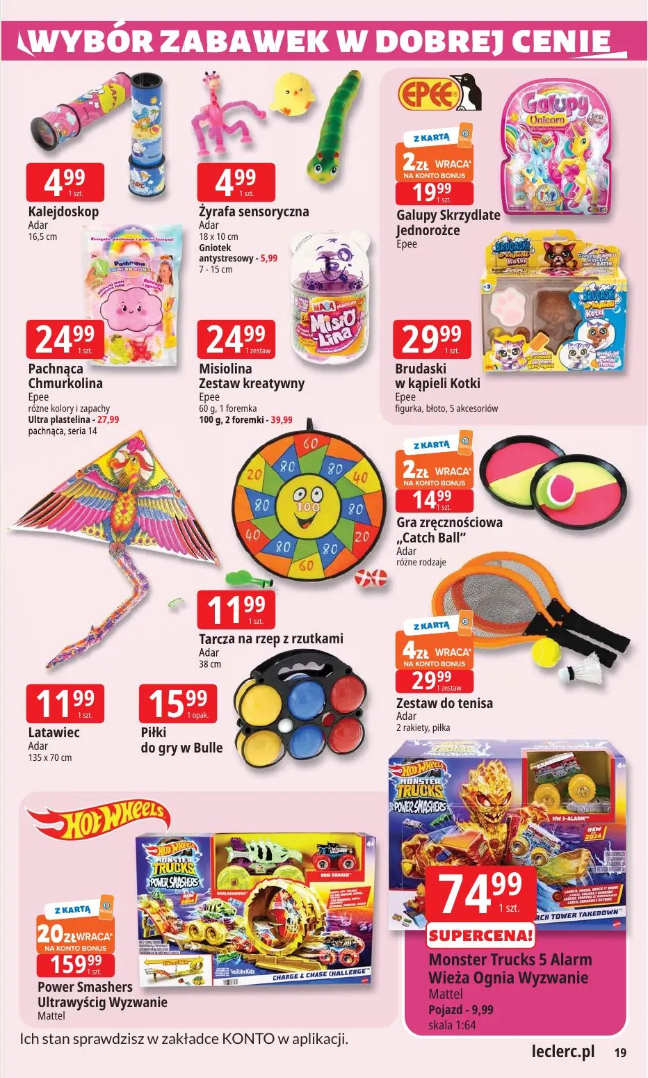 gazetka promocyjna E.Leclerc Wybór w dobrej cenie - Strona 19