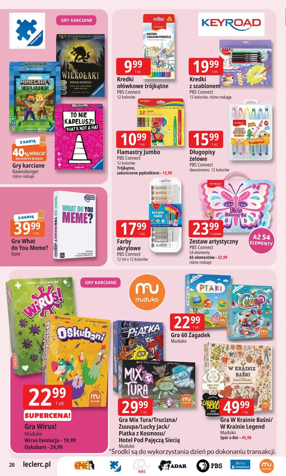 gazetka promocyjna E.Leclerc Wybór w dobrej cenie - Strona 20