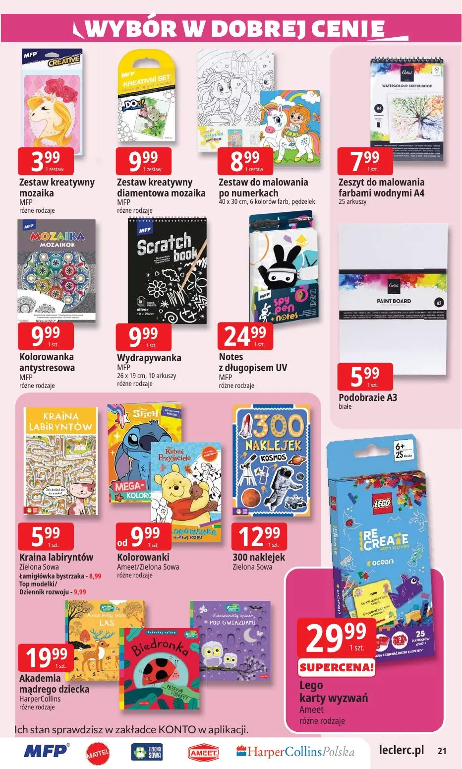 gazetka promocyjna E.Leclerc Wybór w dobrej cenie - Strona 21