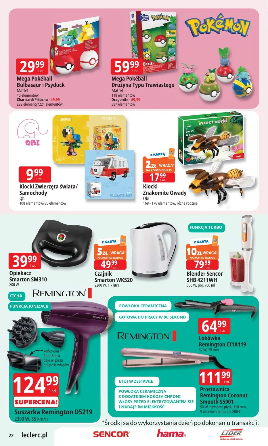 gazetka promocyjna E.Leclerc Wybór w dobrej cenie - Strona 22