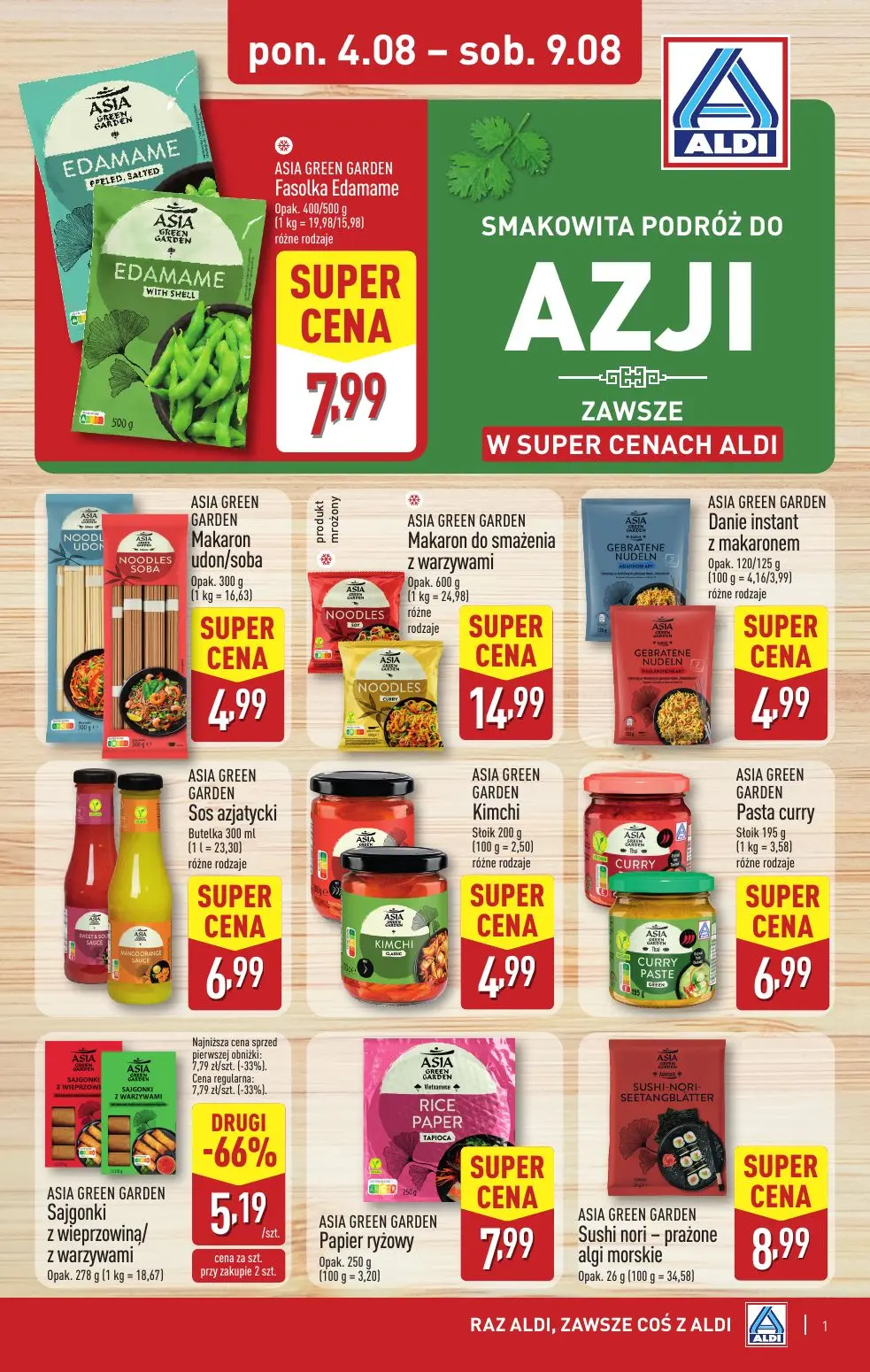 gazetka promocyjna ALDI Tydzień azjatycki 🍜 - Strona 1