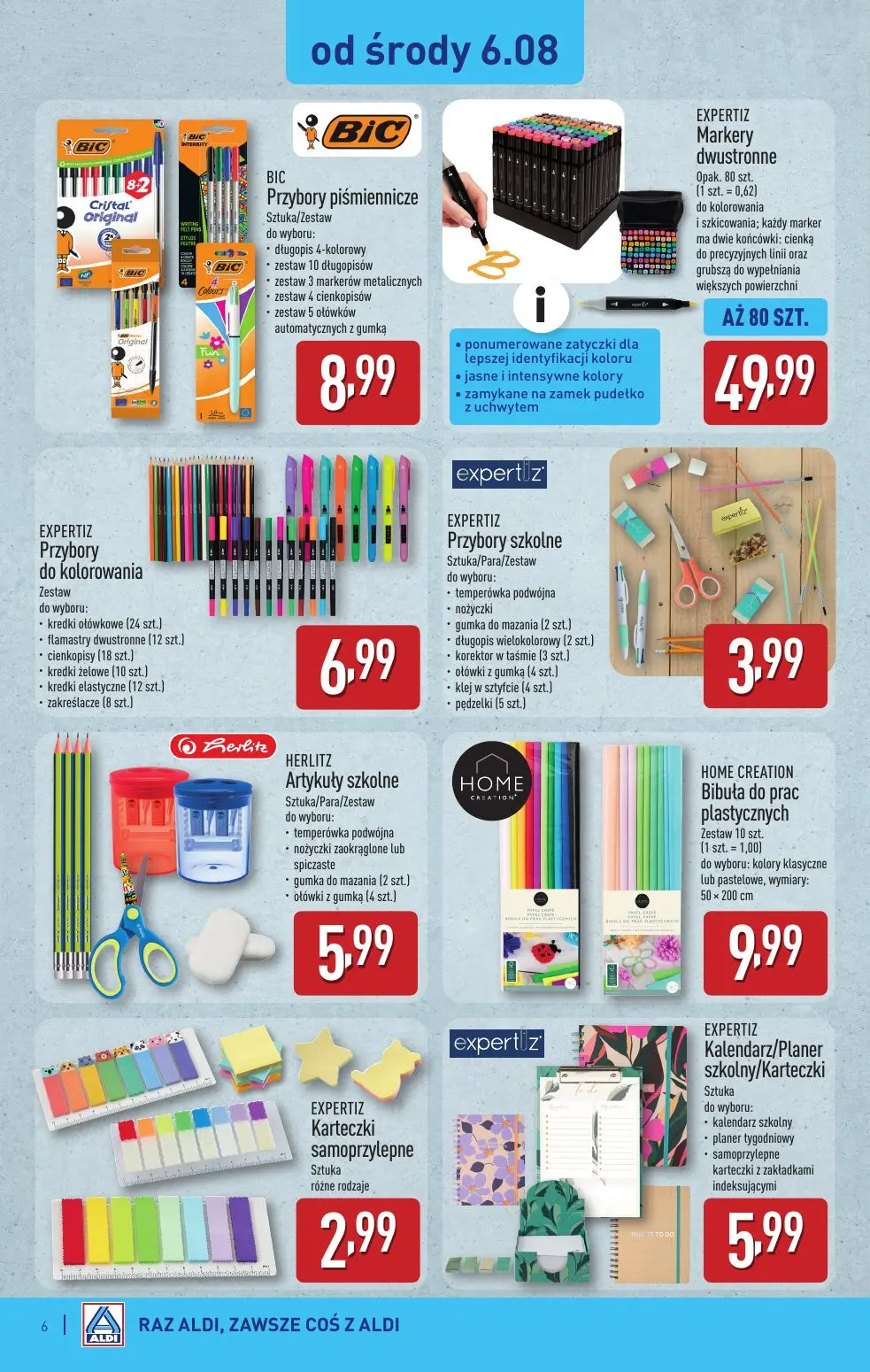 gazetka promocyjna ALDI Modny powrót do szkoły - Strona 6