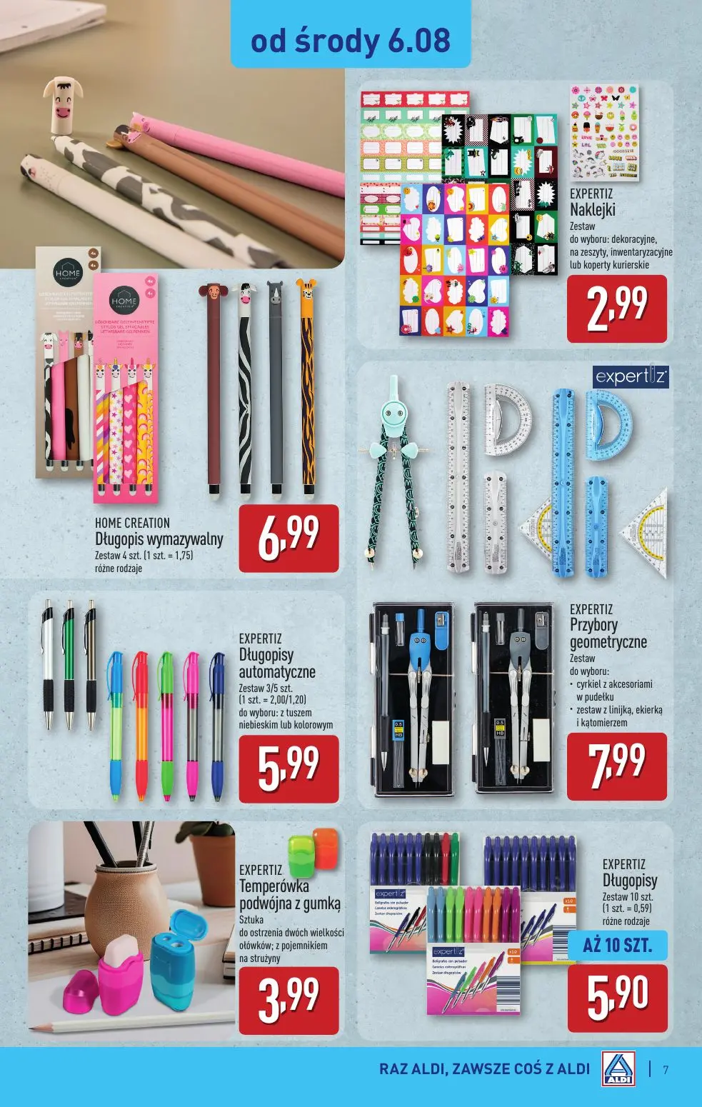 gazetka promocyjna ALDI Modny powrót do szkoły - Strona 7