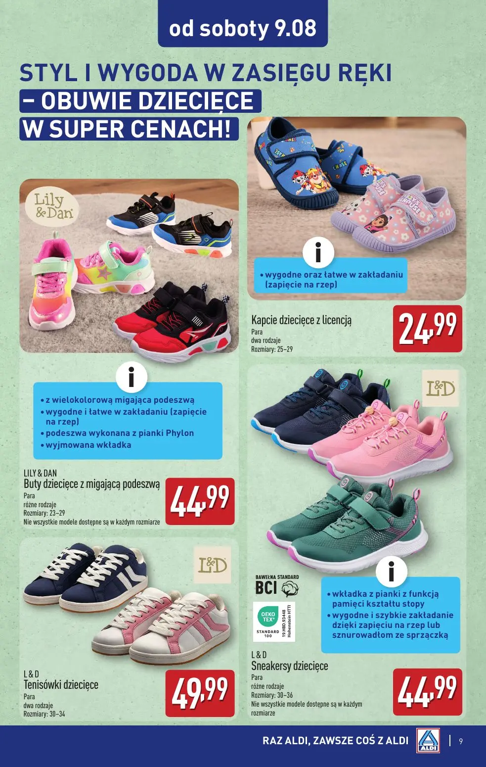 gazetka promocyjna ALDI Modny powrót do szkoły - Strona 9