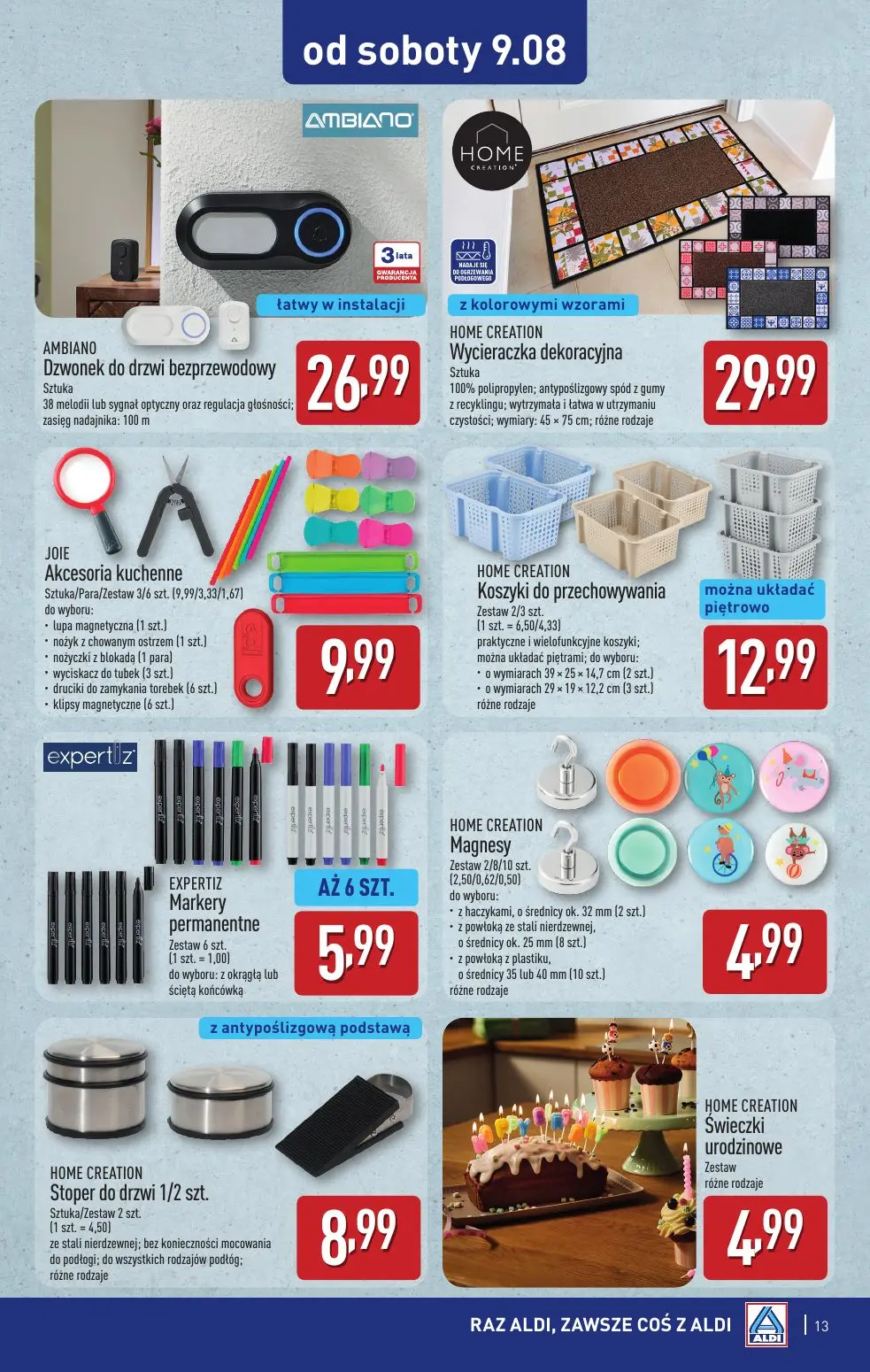 gazetka promocyjna ALDI Modny powrót do szkoły - Strona 13