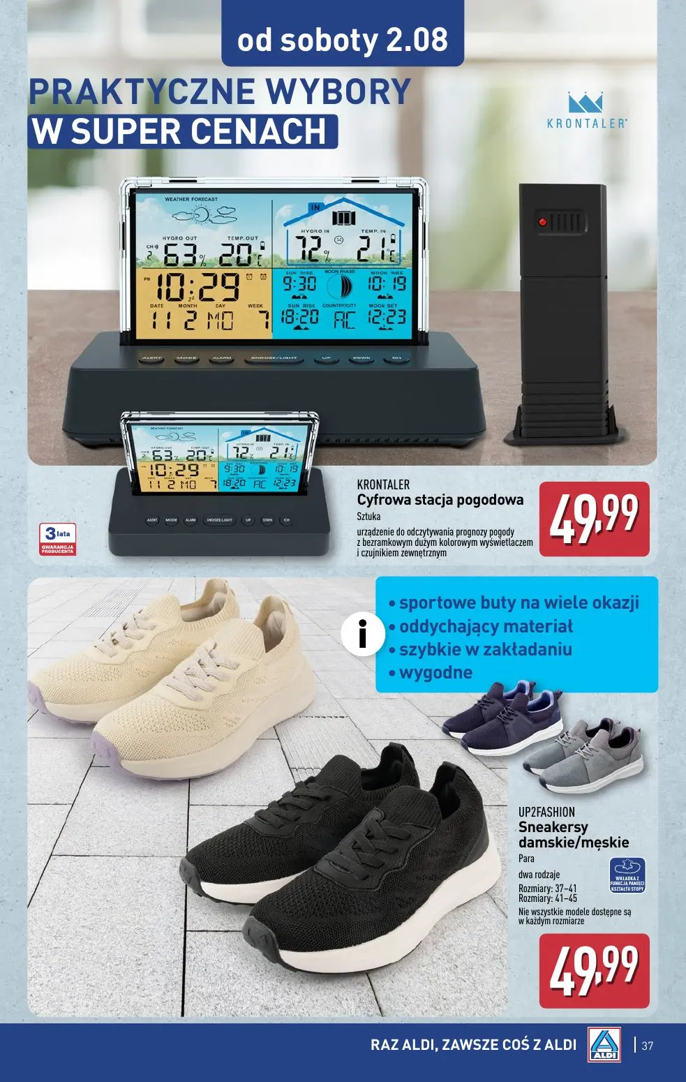 gazetka promocyjna ALDI Raz ALDI zawsze coś z ALDI - Strona 37