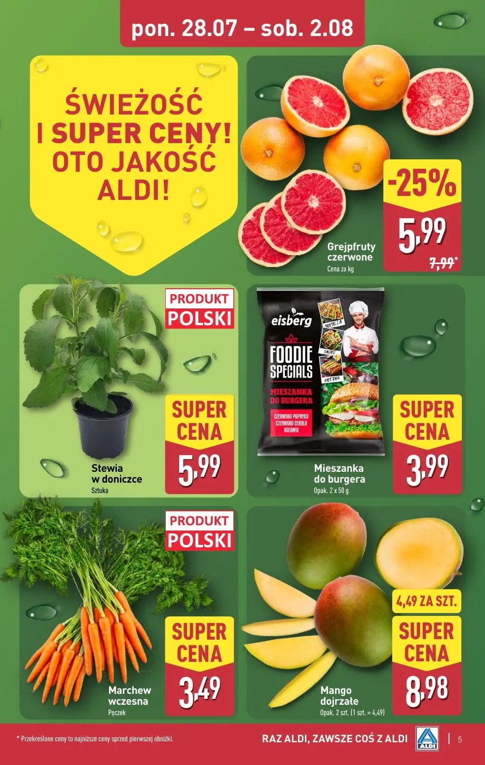 gazetka promocyjna ALDI Raz ALDI zawsze coś z ALDI - Strona 5