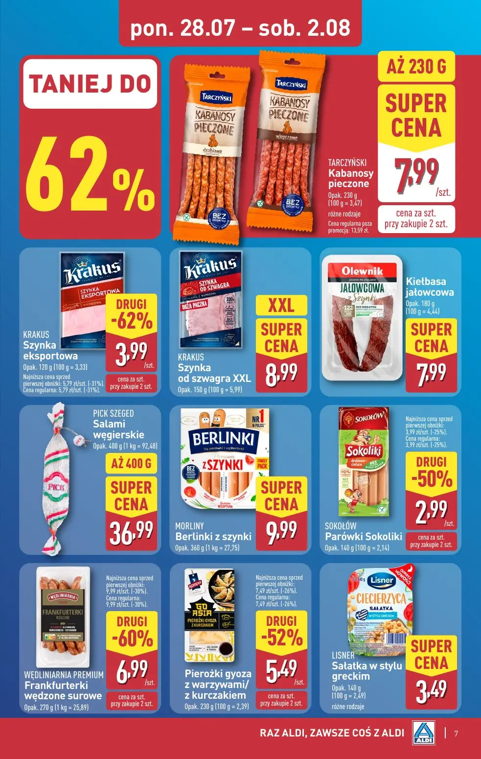gazetka promocyjna ALDI Raz ALDI zawsze coś z ALDI - Strona 7
