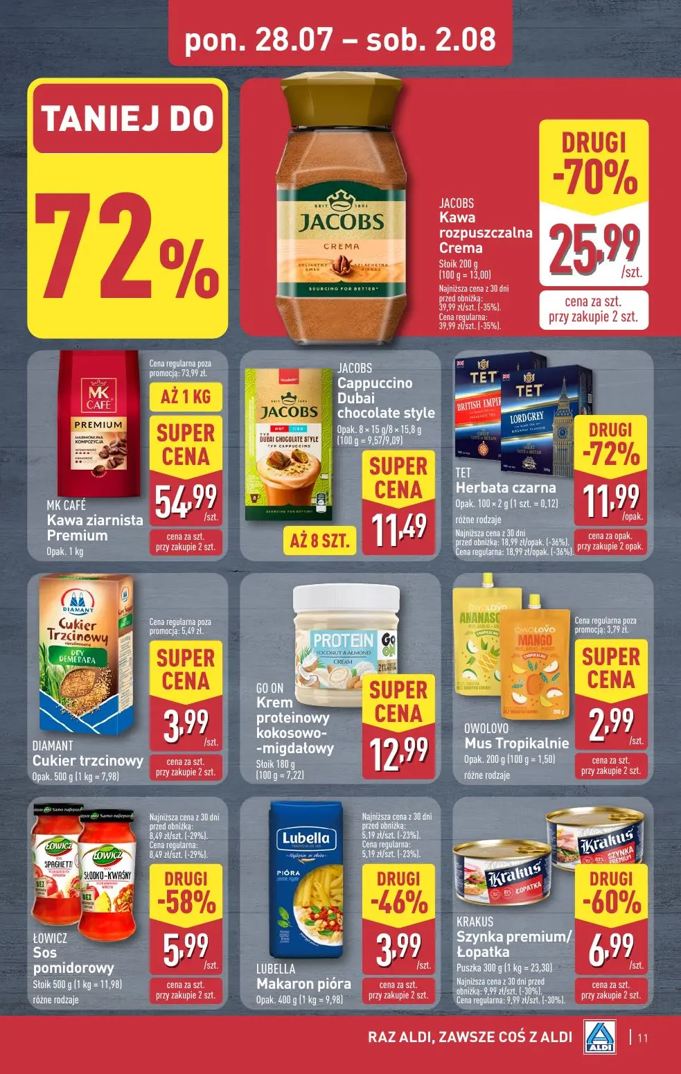 gazetka promocyjna ALDI Raz ALDI zawsze coś z ALDI - Strona 11