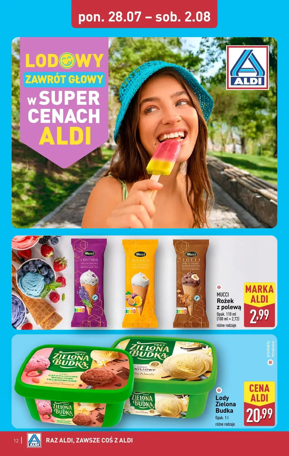 gazetka promocyjna ALDI Raz ALDI zawsze coś z ALDI - Strona 12