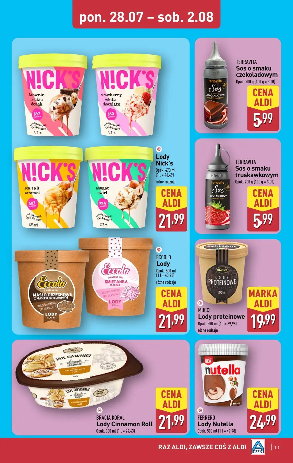 gazetka promocyjna ALDI Raz ALDI zawsze coś z ALDI - Strona 13
