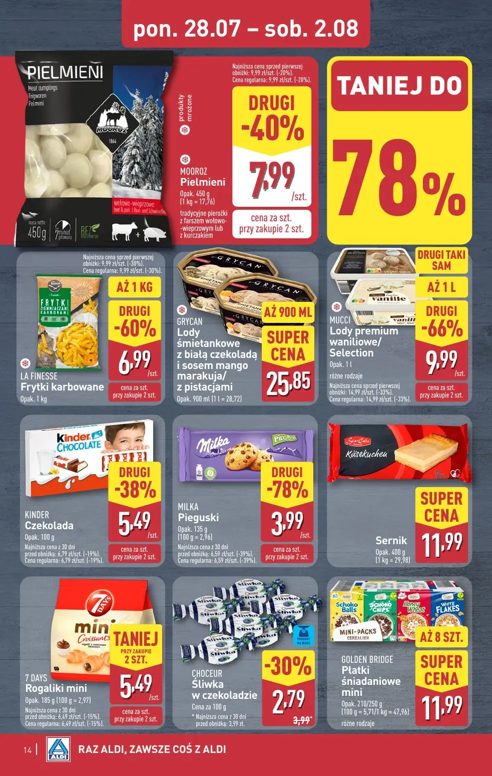 gazetka promocyjna ALDI Raz ALDI zawsze coś z ALDI - Strona 14