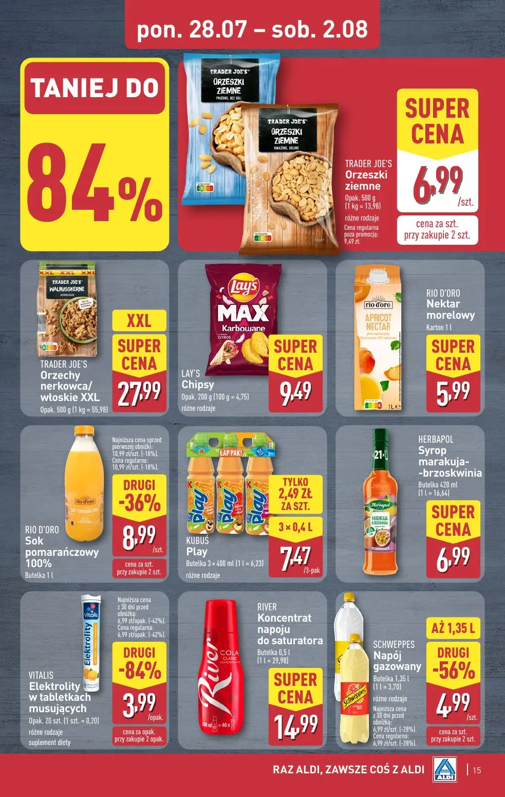 gazetka promocyjna ALDI Raz ALDI zawsze coś z ALDI - Strona 15