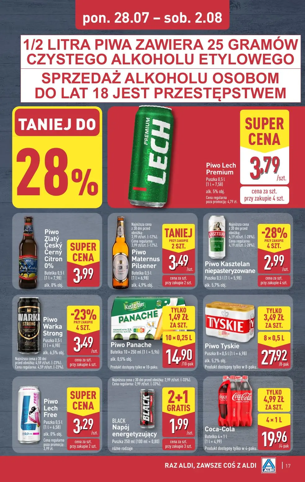 gazetka promocyjna ALDI Raz ALDI zawsze coś z ALDI - Strona 17