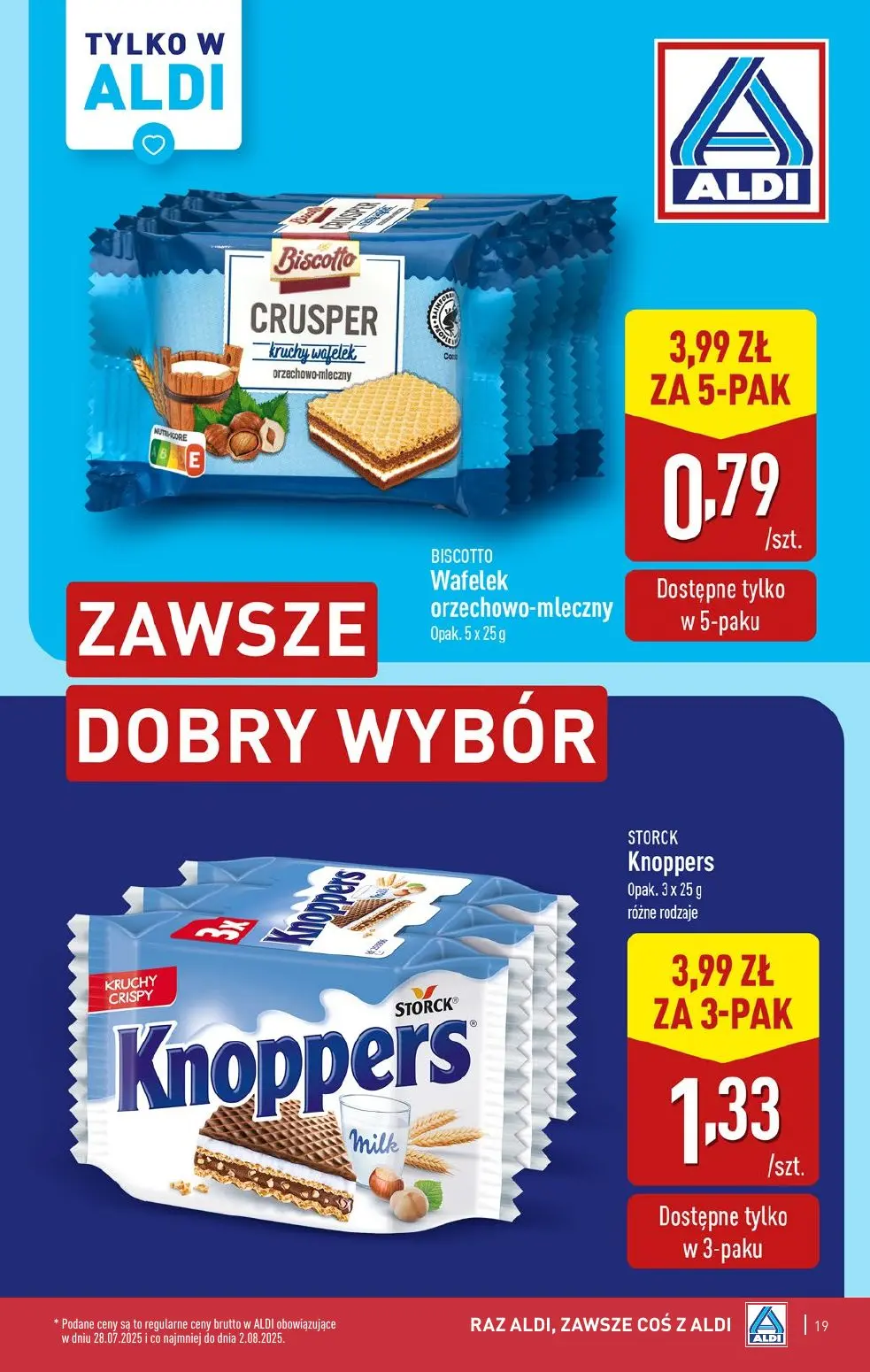 gazetka promocyjna ALDI Raz ALDI zawsze coś z ALDI - Strona 19