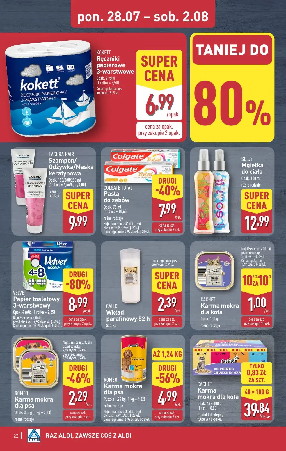 gazetka promocyjna ALDI Raz ALDI zawsze coś z ALDI - Strona 22