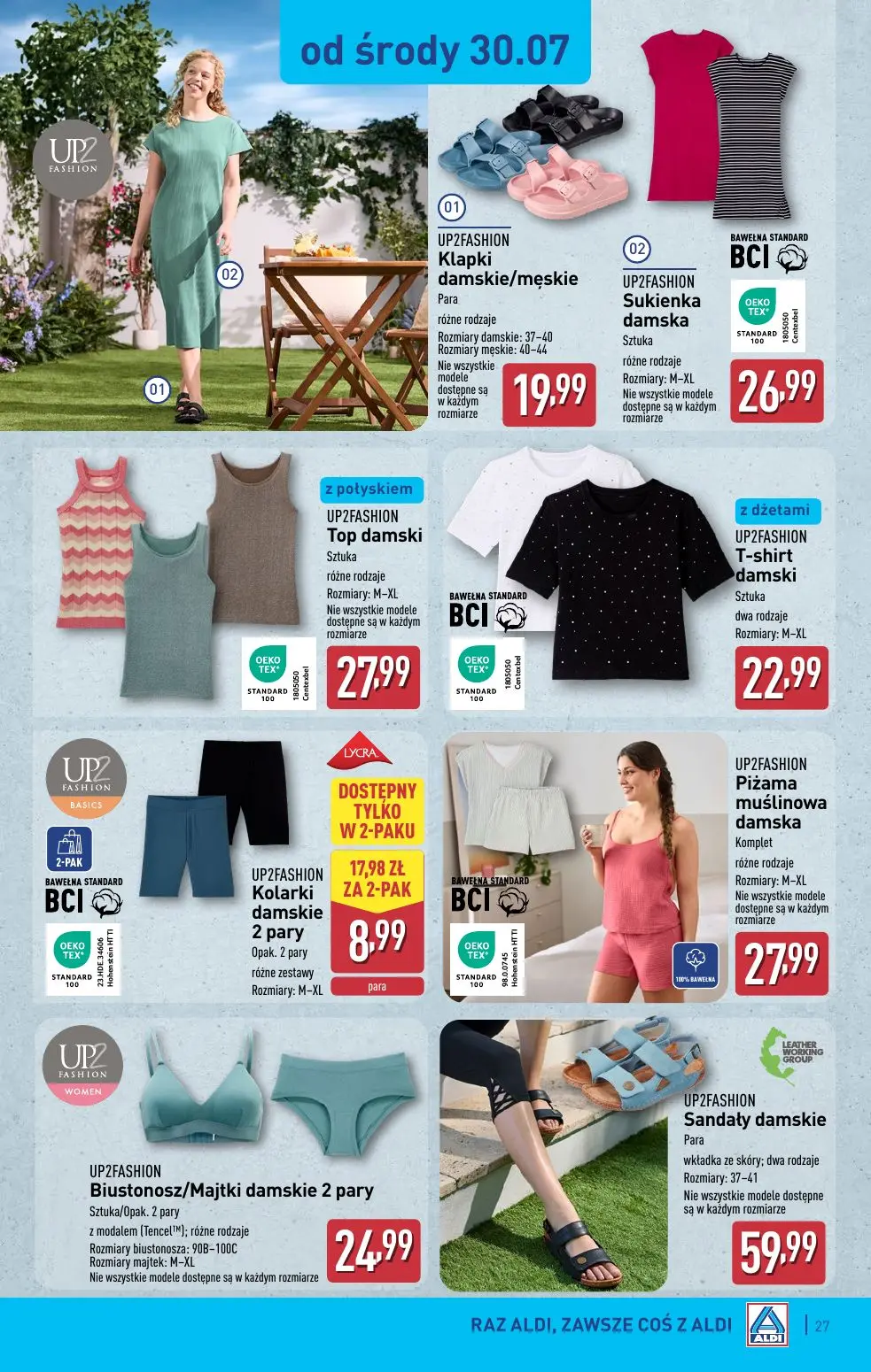 gazetka promocyjna ALDI Raz ALDI zawsze coś z ALDI - Strona 27
