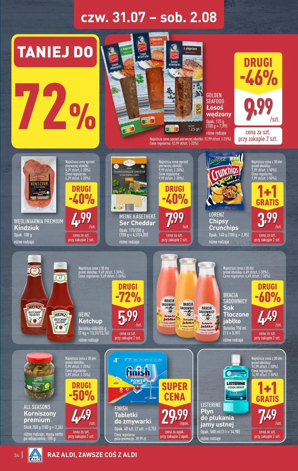 gazetka promocyjna ALDI Raz ALDI zawsze coś z ALDI - Strona 34