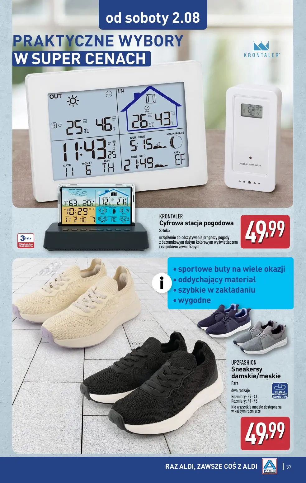 gazetka promocyjna ALDI Raz ALDI zawsze coś z ALDI - Strona 37