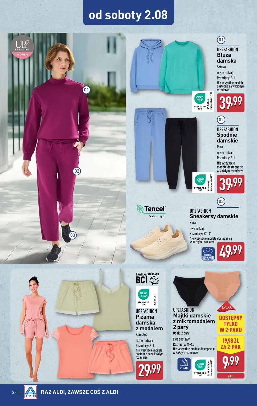 gazetka promocyjna ALDI Raz ALDI zawsze coś z ALDI - Strona 38