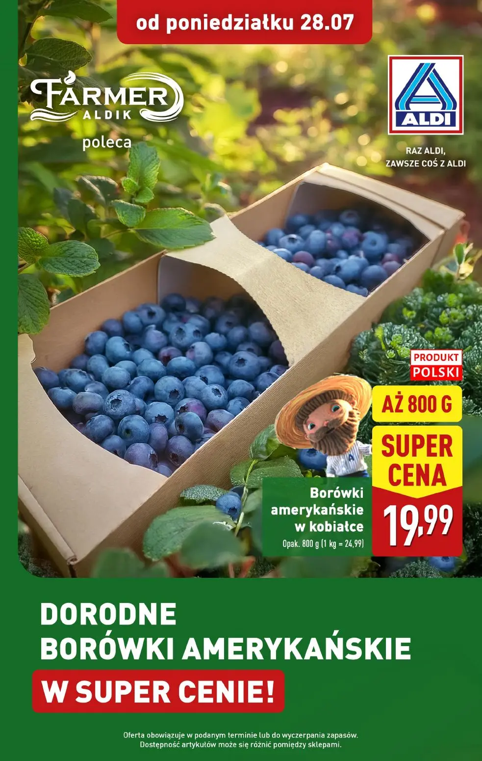 gazetka promocyjna ALDI Borówki 🫐 - Strona 1