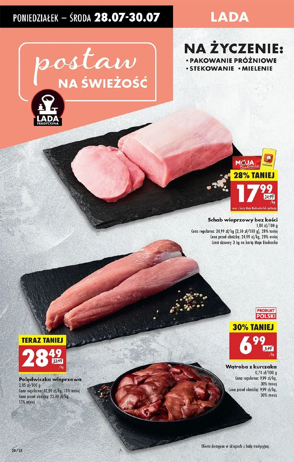 gazetka promocyjna Biedronka Lada tradycyjna. Od poniedziałku - Strona 28