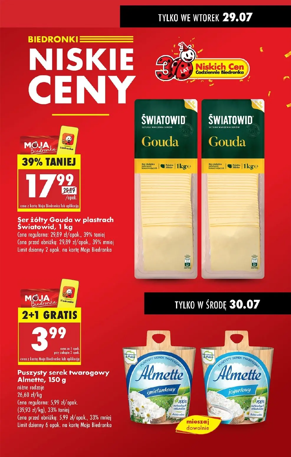 gazetka promocyjna Biedronka Od poniedziałku - Strona 9