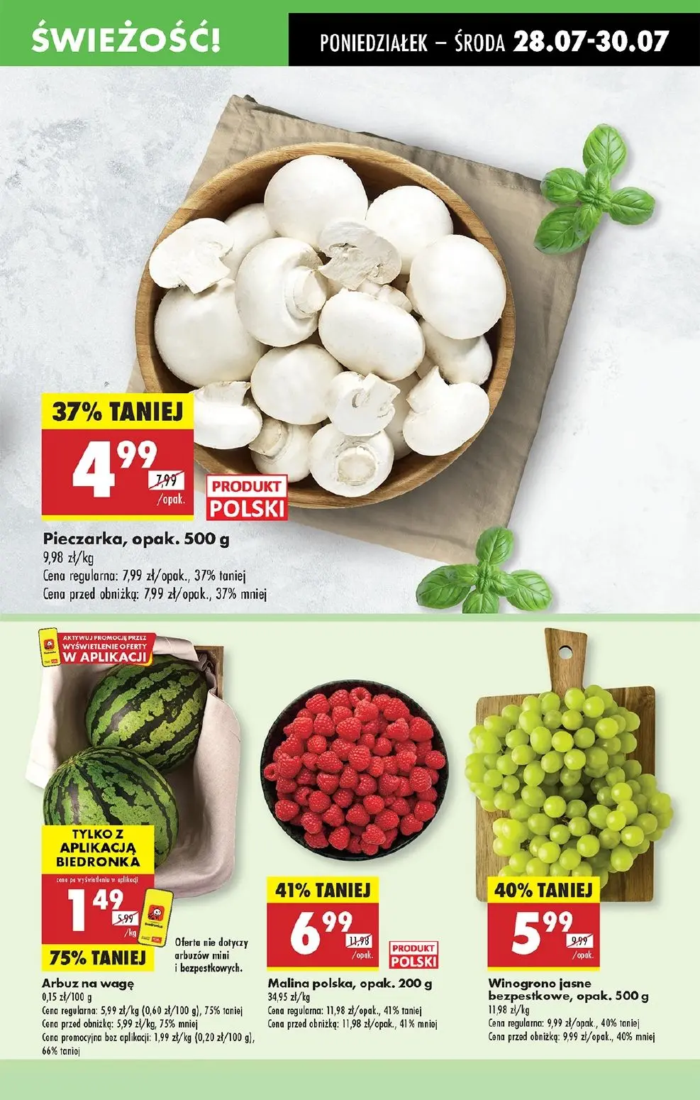 gazetka promocyjna Biedronka Od poniedziałku - Strona 21